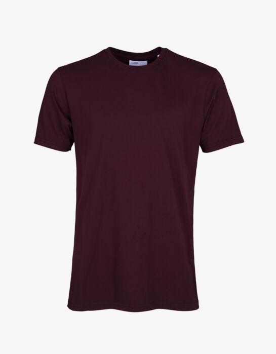 Tee Shirt Oxblood Red