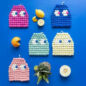 Dessous de Plat Pacman Magenta