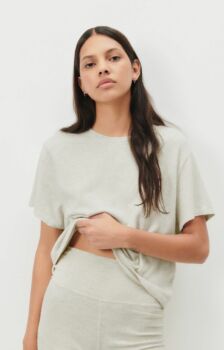 Tee-shirt ypawood gris chiné