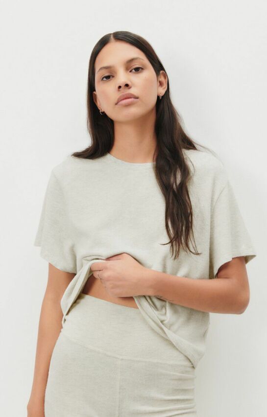 Tee-Shirt Ypawood Gris Chiné