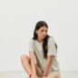 Tee-Shirt Ypawood Gris Chiné