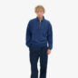 Quarter Zip Marine Blue