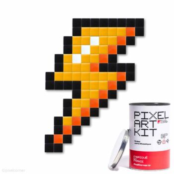 Pixel art kit - lightning bolt - eclair