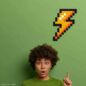 Pixel Art Kit - Lightning Bolt - Eclair