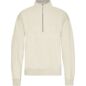 Quarter Zip Ivory White