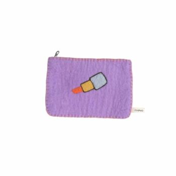 Troussette violette lipstick
