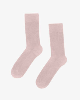 Chaussettes classic faded pink