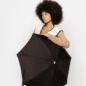 Parapluie EDWIGE Chocolat Noir