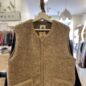 Veste Sans Manches Laine Camelio Herringbone