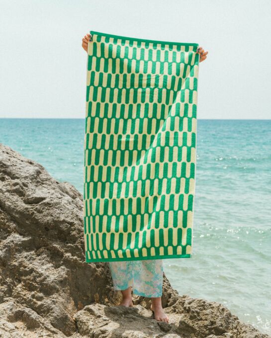 Serviette De Bain Paseo Vert
