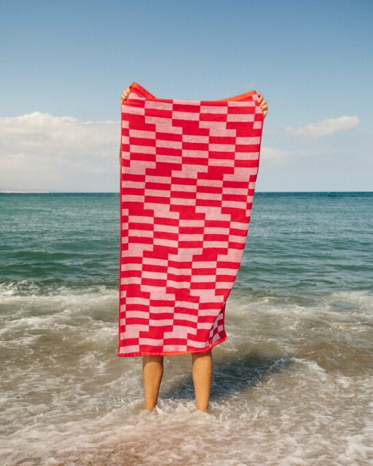 Serviette De Bain Poppy Corail
