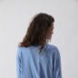 Tee Shirt Manches longues Ypawood Bleu Chiné