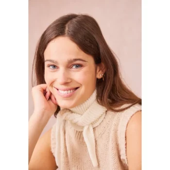 Sophie scarf blanc