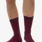 Chaussettes Classic Oxblood Red