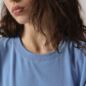 Tee-Shirt Ypawood Mc Bleu Chiné
