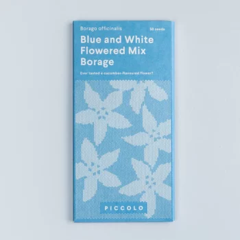 Graine blue and white flowered mix bourrache