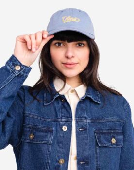 Casquette signature bleu