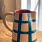 Pichet Grille Bleu Pétrole