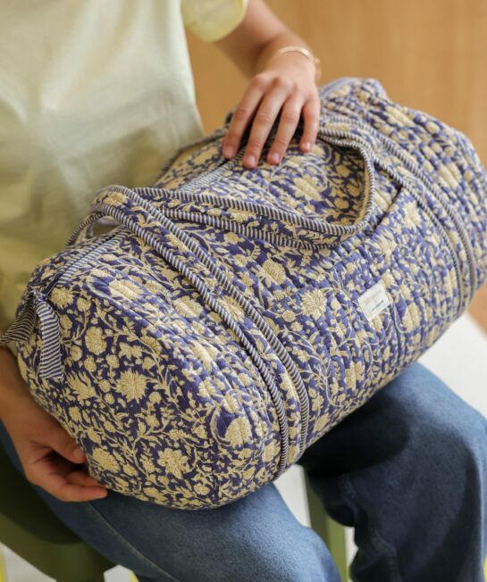 Sac Weekend Anjali Cobalt