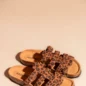 Mules Carmen Léopard Foncé
