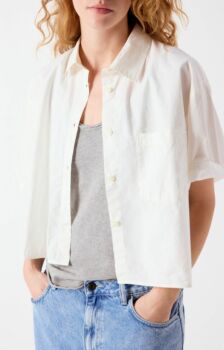Chemise bailow blanc cassé