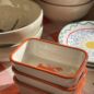 Mini Bol Rectangulaire Homard Orange