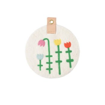 Dessous de plat tulipes