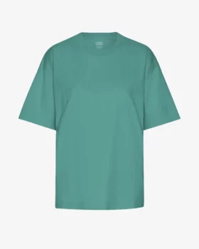 Tee shirt oversized pine green