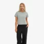 Crop Shirt Boxy Steel Blue