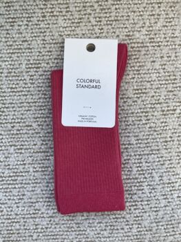 Chaussettes classic raspberry pink