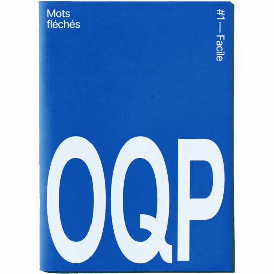 OQP – Livret Mots Fléchés Numéro 1