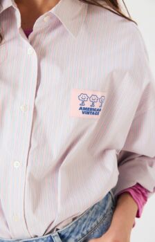 Chemise soabird rayures douceur