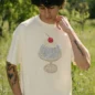 Tee Shirt Cherry on the top X Isabelle Vandeplassche