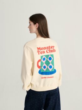 Fitted sweat-shirt monster mug