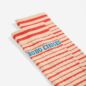 Chaussettes à Rayures Crème et Rouge