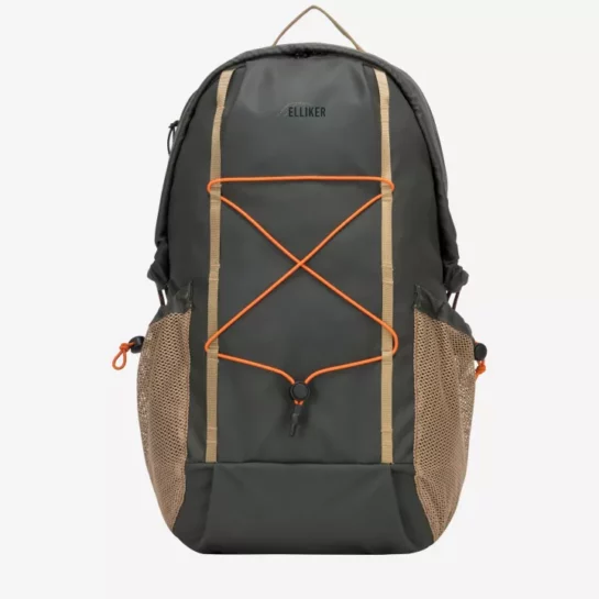 Sac à Dos Hooded Zip Vert Foncé