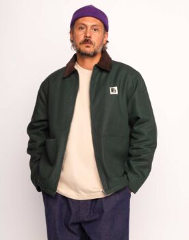 Veste yarm vert mélèze